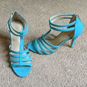 Teal Shoedazzle Heels